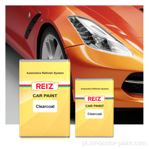 Reiz Premium Quality Car Car Carro de tinta de tinta de tinta de tinta Sistema de mistura automática Cores de tinta automática High Gloss Clearcoat